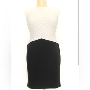Sz 14/16 Lauren Ralph Lauren bodycon dress sequined bodice
